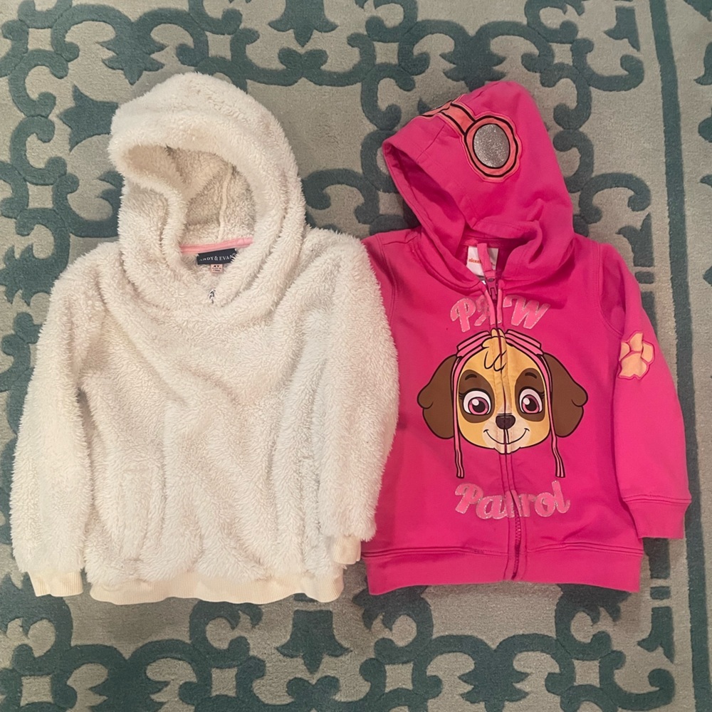 Little girls sweatshirt bundle size 4.